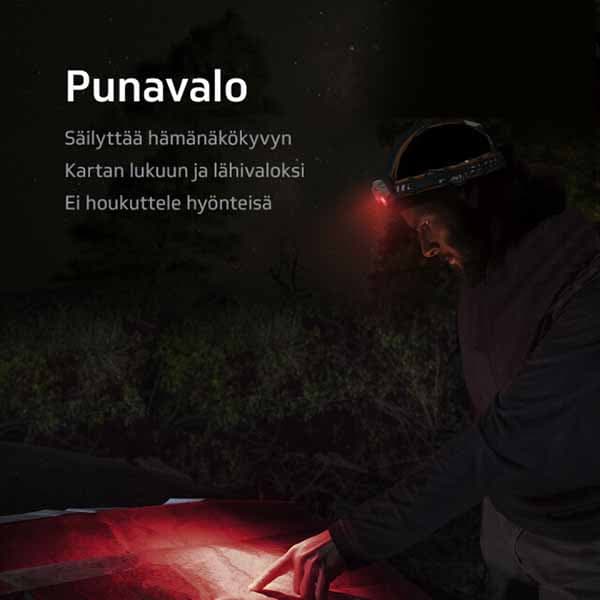 Fenix HP16R otsalamppu