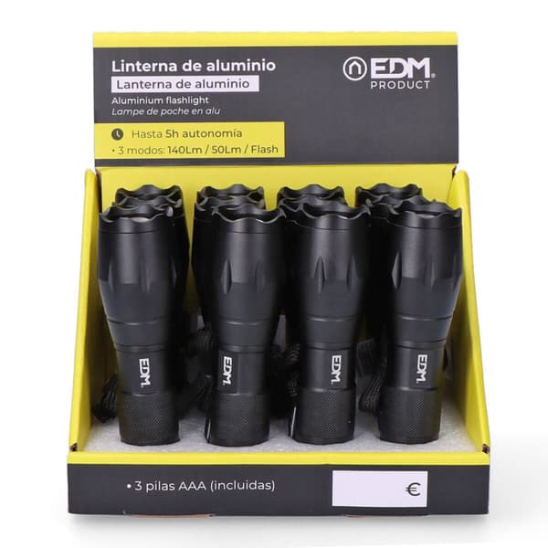 Lamppu LED EDM 36398 Cree XML-T6 3 W 5 W 140 Lm Zoom