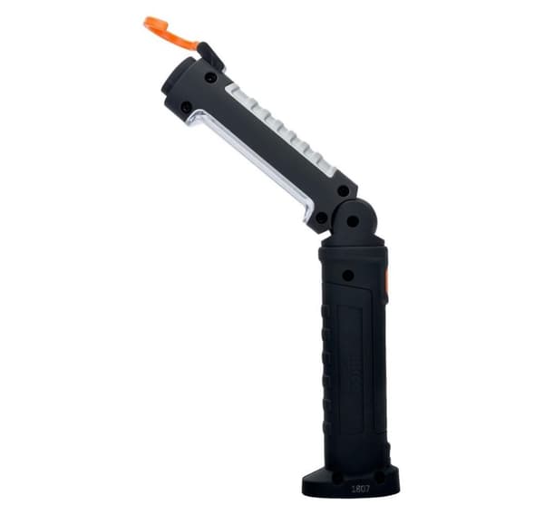Alumiininen flex lamppu 180-220 lumenia magneetilla 1 COB+1 SMD LED mini USB laturi