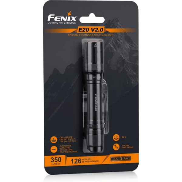 Fenix E20 V2.0 -taskulamppu