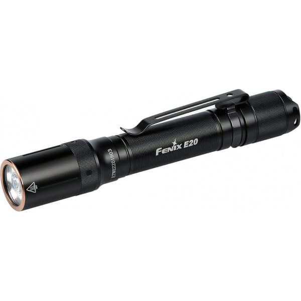 Fenix E20 V2.0 -taskulamppu musta