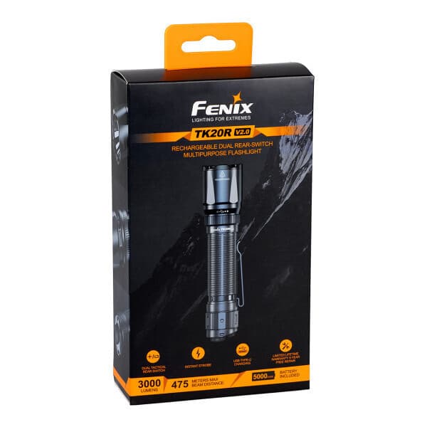 Fenix TK20R V2 TAC -taskulamppu