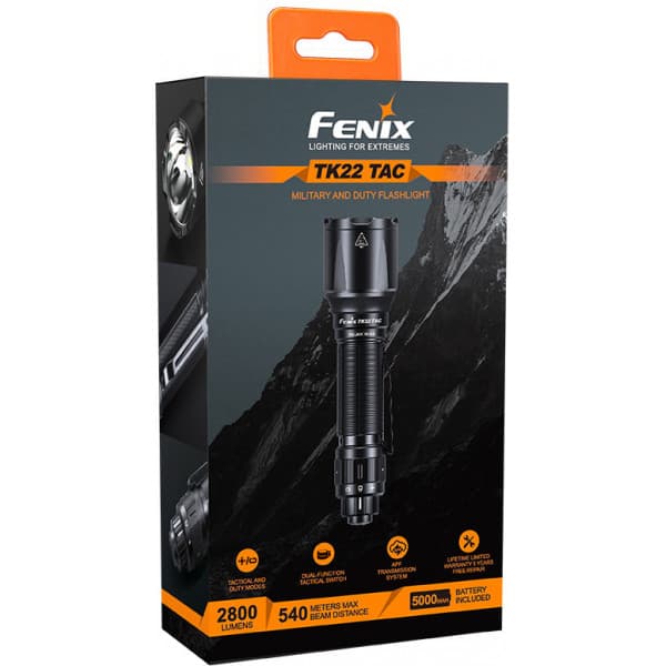 Fenix TK22 - TAC - lommelygte, 2800 lm