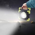 Miniatyrbillede 10 af 10: Tm Electron Led Arbejdslygte Tmtor020 Powerbank 20w Gylden
