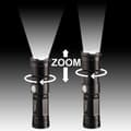Miniatyrbillede 4 af 7: National Geographic Genopladelig Led Lommelygte 9082400 Sort