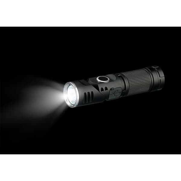National Geographic Ladattava Led-taskulamppu 9082500 Musta