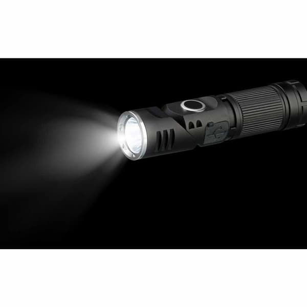National Geographic Ladattava Led-taskulamppu 9082500 Musta