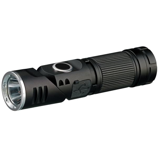 National Geographic Ladattava Led-taskulamppu 9082500 Musta