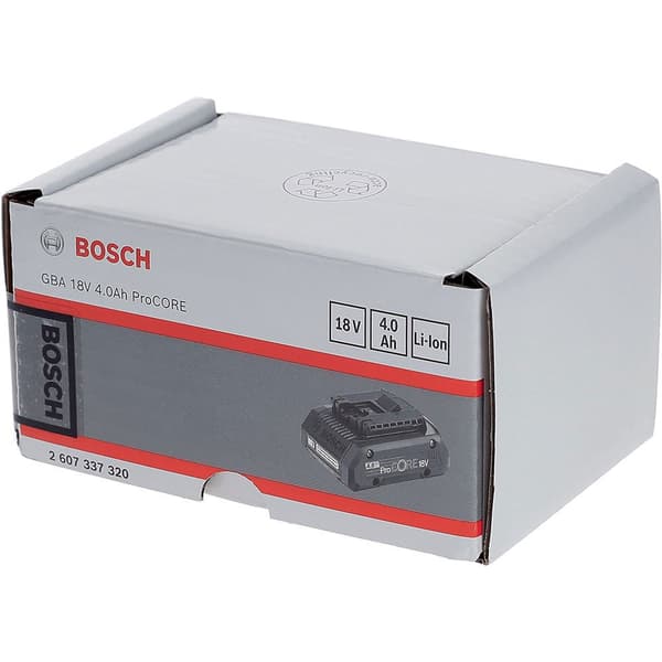 Bosch Professional Batteri Gba 18v 4.0ah Procore Silver