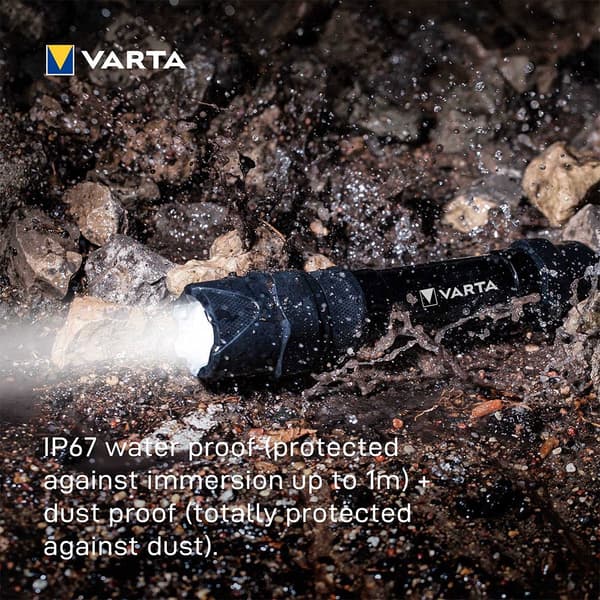 Varta Indestructible F20 Pro 6w Led Sort 350 Lumens
