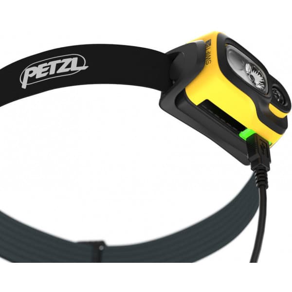 Petzl Swift RL pannlampa, svart/gul