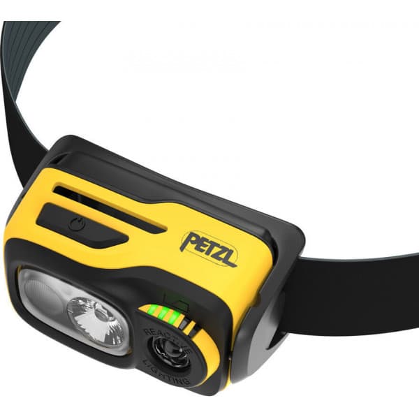 Petzl Swift RL pannlampa, svart/gul