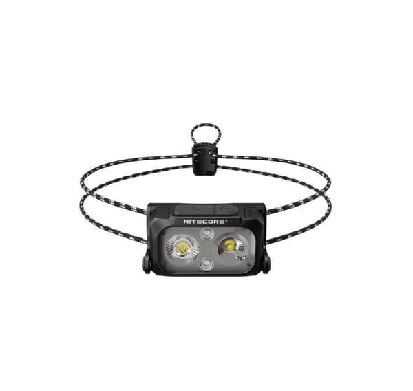 Hodelykt nu series 400 lumen/nu25 ul, Nitecore Sort