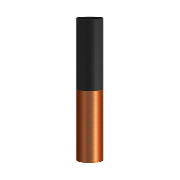 Creative Cables Tub-e14 Spotljus Dubbla Metallrör. Med Dubbel Lamphållare Ring