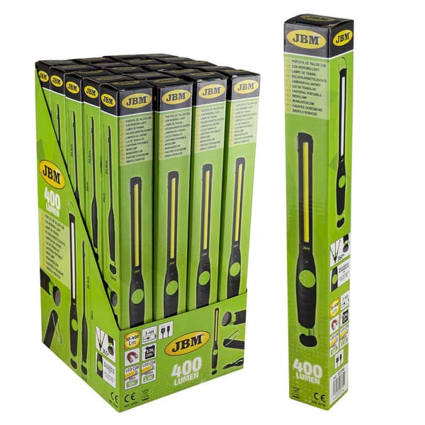 Jbm 400 Lumens Kannettava Tähkän Työpaja
