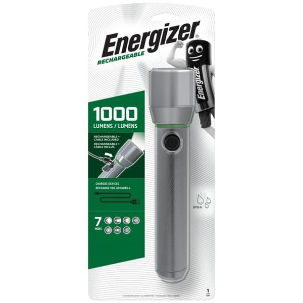 Lamppu LED Energizer Metal Vision HD 1000 Lm 250 Lm