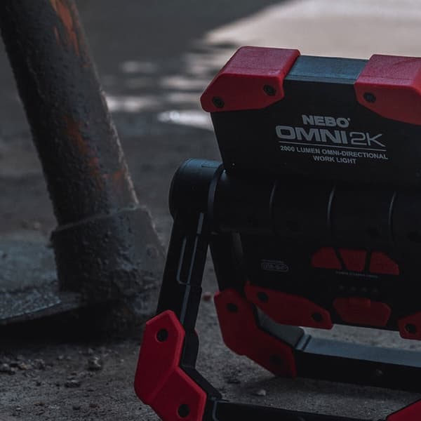 Työvalo Nebo Omni 2K 2000 Lm Ladattava
