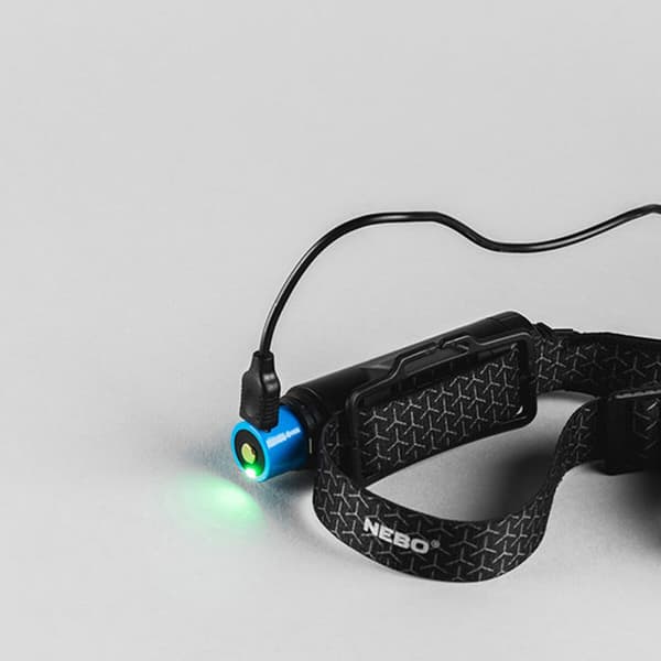 LED-lampa för huvudet Nebo Einstein™ 1000 Flex 1000 Lm