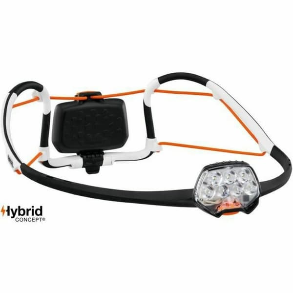LED-otsavalo Petzl IKO CORE Musta