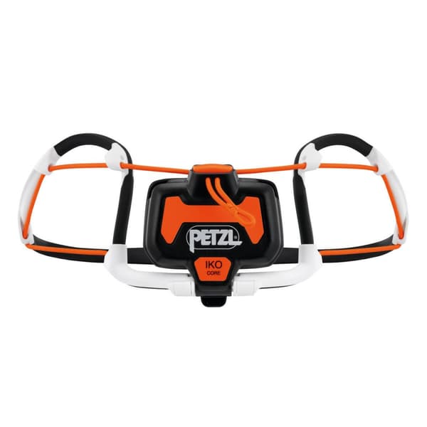 LED-otsavalo Petzl IKO CORE Musta