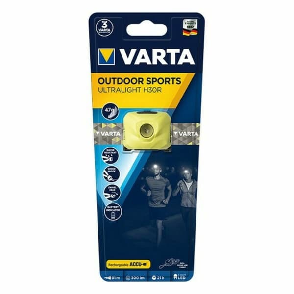 LED-hodelykt Varta h30r Gul 3 W 300 Lm