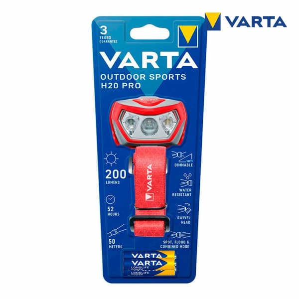 Lygte H20 PRO Varta 17650 101 421