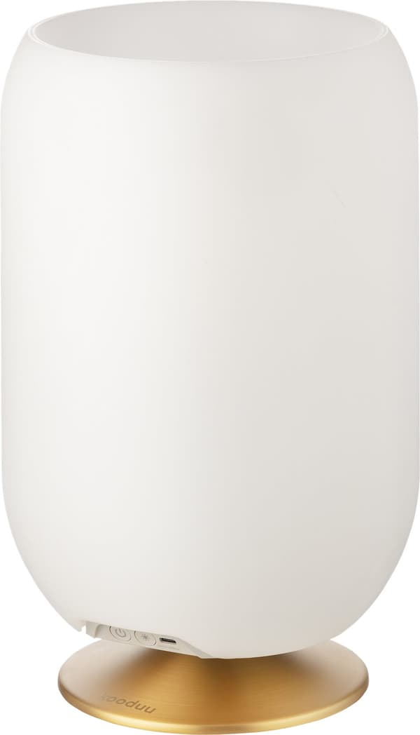 Atmos - Dimbar LED-lampa, Bluetooth-högtalare, dryckesställ, vinkylare