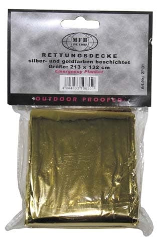 NRC isotermisk folie guld-silver