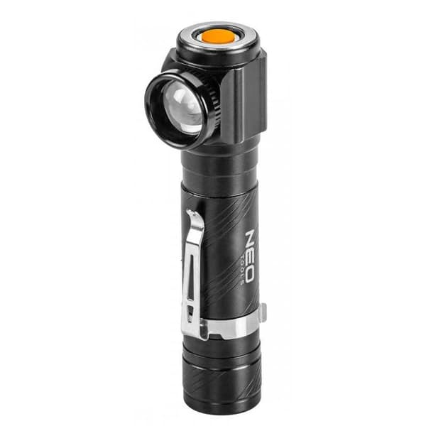 NEO USB-ladattava otsalamppu 800lm CREE