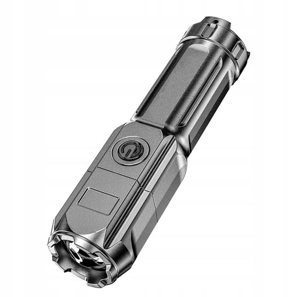 XPE-TASKULAMPPU 300 m VEDENPITÄVÄ USB ABS Armeijan kestävä vahva 13 cm 5 W
