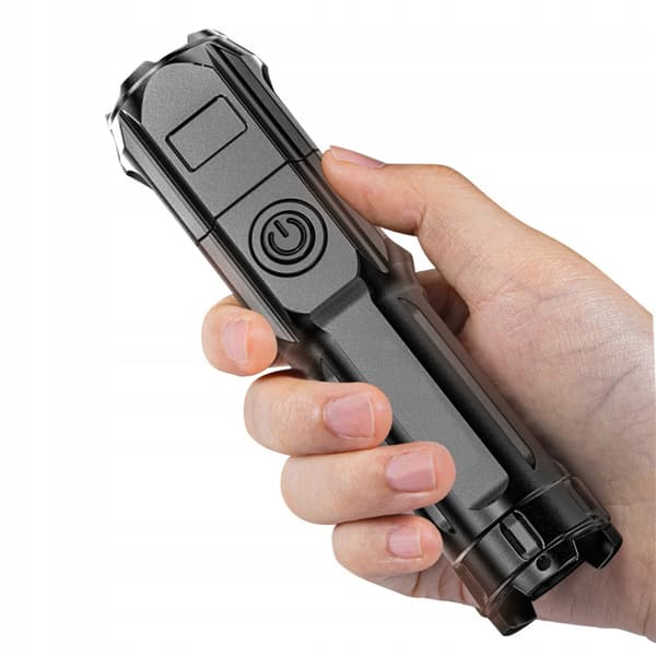 XPE-TASKULAMPPU 300 m VEDENPITÄVÄ USB ABS Armeijan kestävä vahva 13 cm 5 W
