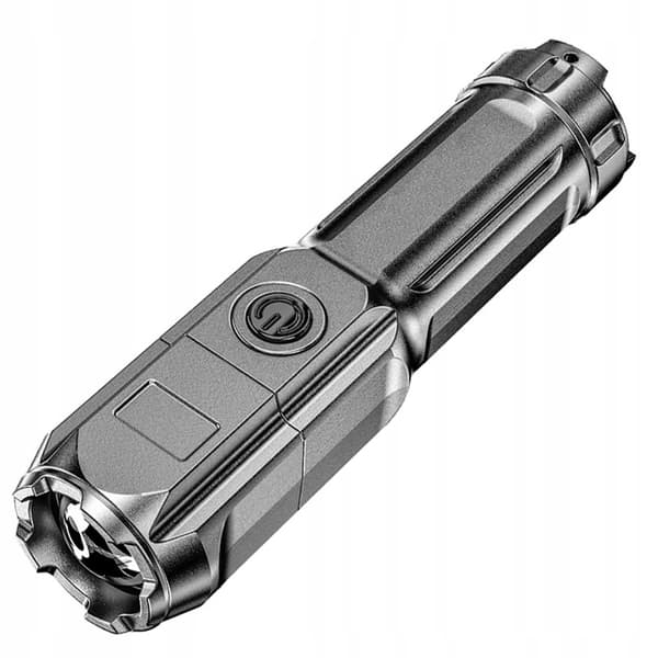 XPE-TASKULAMPPU 300 m VEDENPITÄVÄ USB ABS Armeijan kestävä vahva 13 cm 5 W