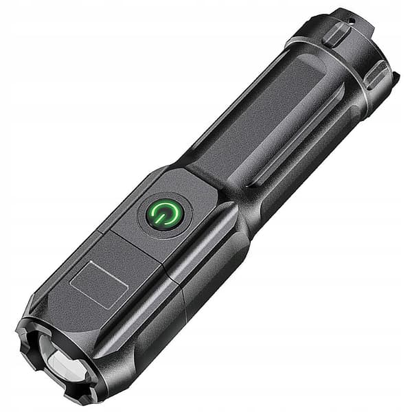 XPE-TASKULAMPPU 300 m VEDENPITÄVÄ USB ABS Armeijan kestävä vahva 13 cm 5 W