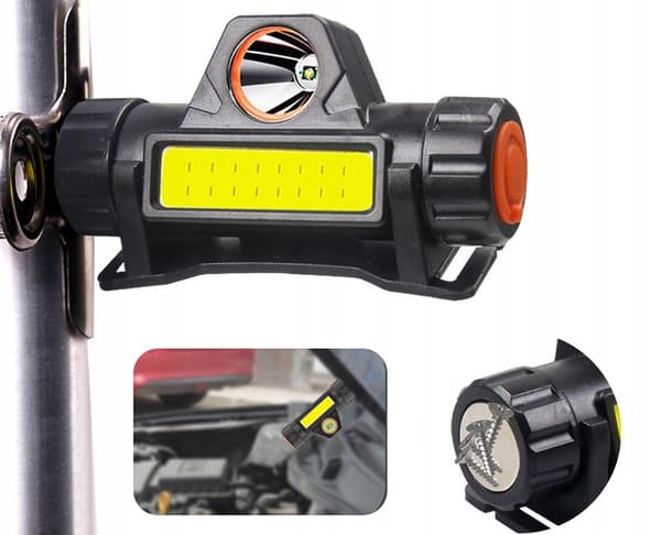 LED PANDELAMPE Magnet USB Genopladelig Stærk XPE COB