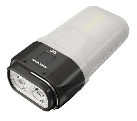 Nitecore LR70 taskulamppu musta, valkoinen yleiskäyttöinen LED-taskulamppu