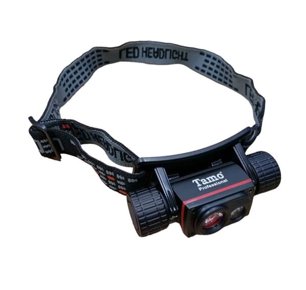 Otsalamppu Tamoline HL1000, 1000 lm, ladattava, IPX8