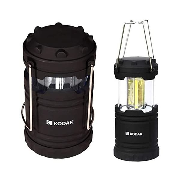 KODAK LED campinglygte, 400 lm, IP64, 3xAA, kan forlænges