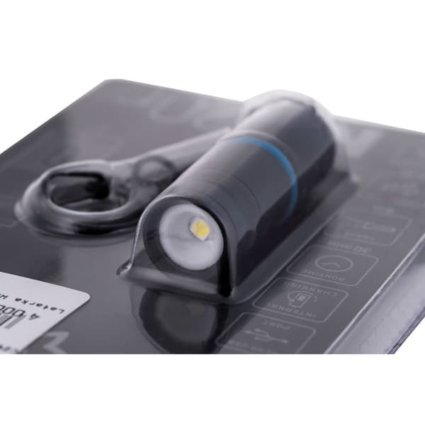 LED-valolla varustettu avainrengas Walther 3.7121-1