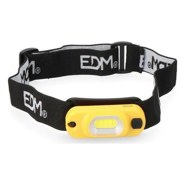 LED Pandelampe EDM 36386 Cob Gul Sort 1 W 100 Lm