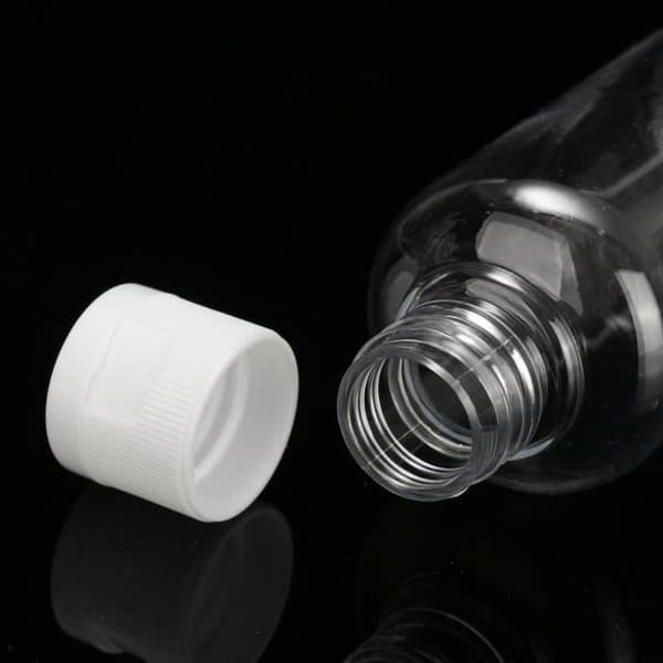 20 st 100 ml plastflaskor för resekosmetiklotionbehållare
