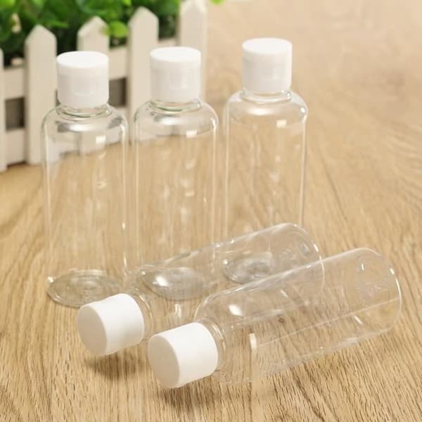 20 st 100 ml plastflaskor för resekosmetiklotionbehållare