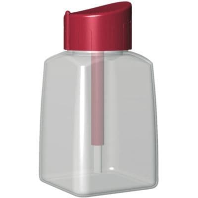 Tom flaska + borste - Set med 12 flaskor à 80ml
