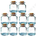 Miniatyrbild 2 av 4: TD® 10 st 5 ml flaskor Miniflaska flaskor Glaskorkpropp Klar