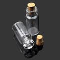 Miniatyrbild 2 av 3: Miniflaskor av glas - Ej specificerat - 20x - 2ml - Transparent - 16x35mm