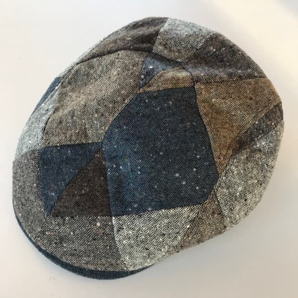 Klassisk Patch Work CITY SPORT Gatsbykeps Vinterkeps L