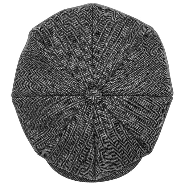 Beechfield Unisex Adult Heritage Herringbone Baker Boy Cap