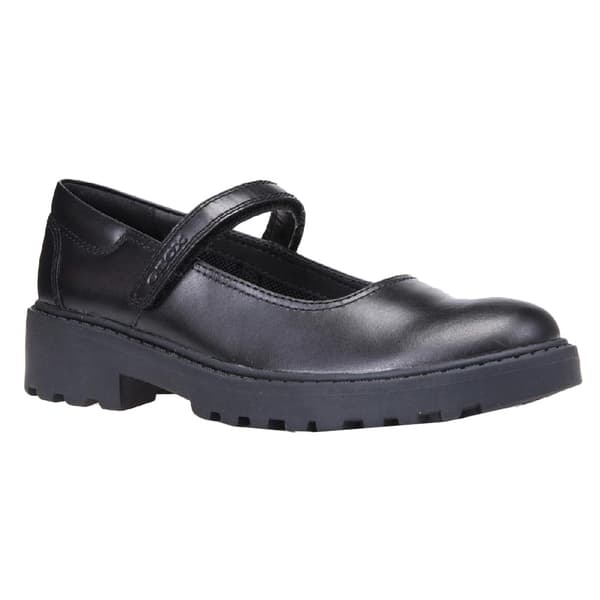 Geox Girls J Casey G. P Touch Fästskor Black 5 UK