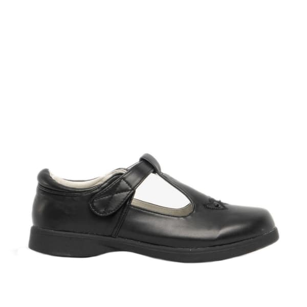Boulevard Girls Touch Fastening T Bar Shoes