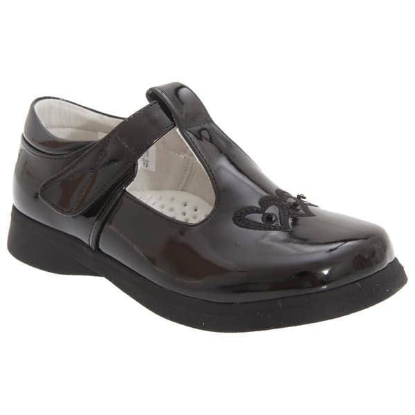 Boulevard Girls Touch Fastening T Bar Shoes