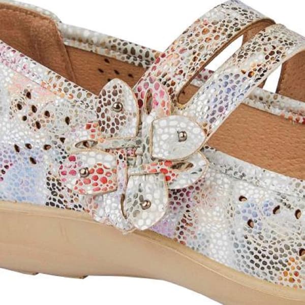 Boulevard Womens/Ladies Flower Bar Shoe